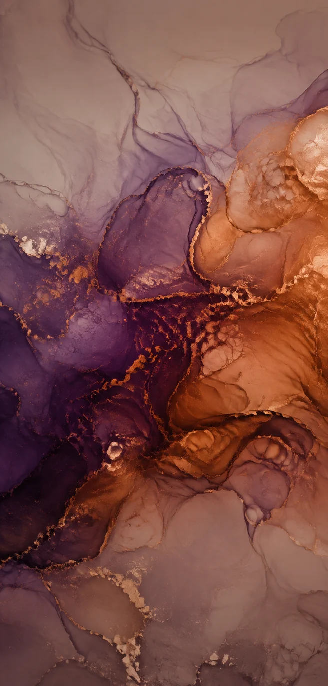 Penacho de tinta ámbar