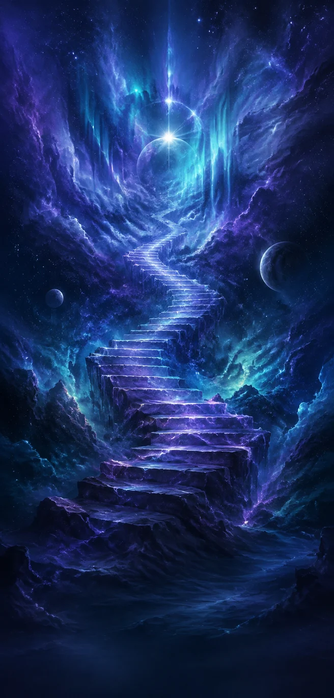 Escalera de aurora