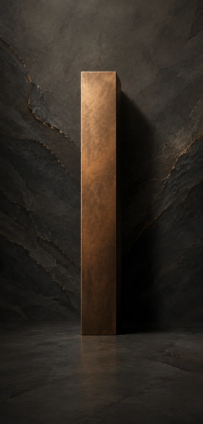 Monolito de bronce