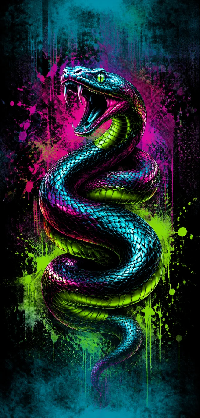 幻彩蝰蛇