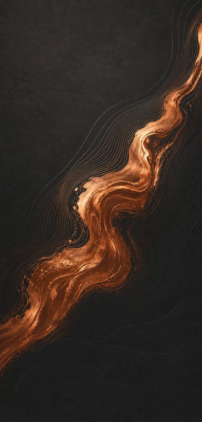 Corriente de cobre