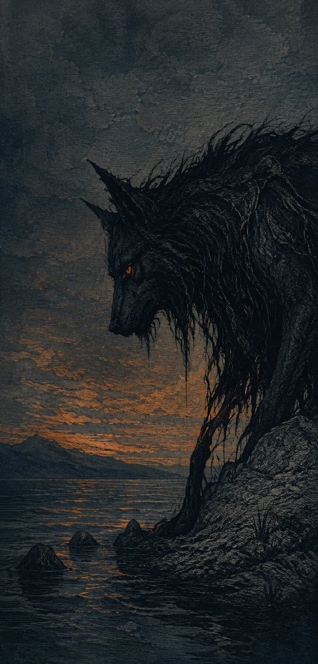 Kelpie crepuscular