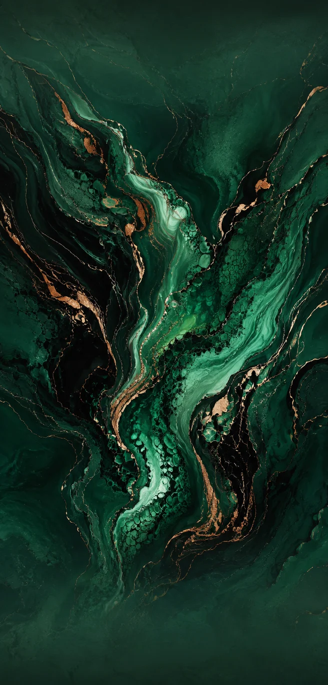 Vertido esmeralda