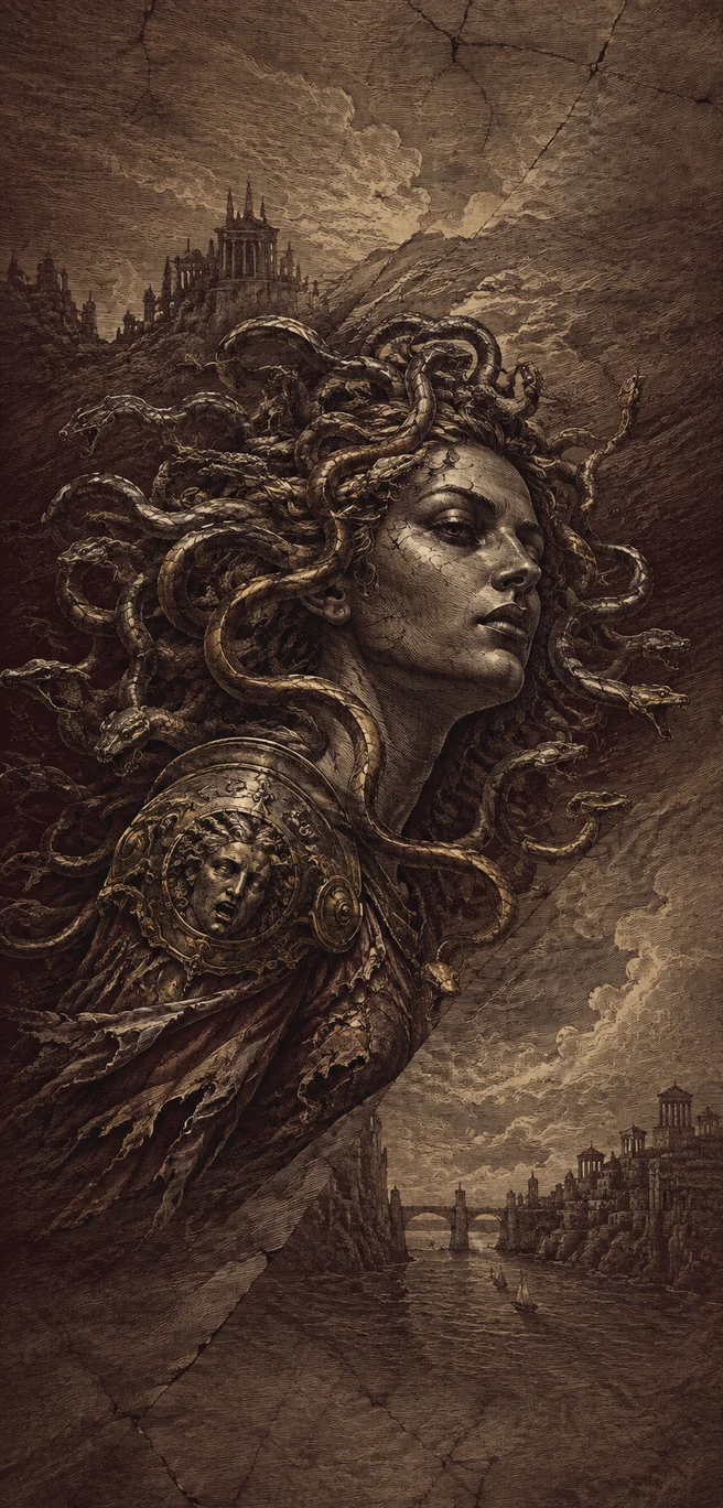 Medusa de hierro