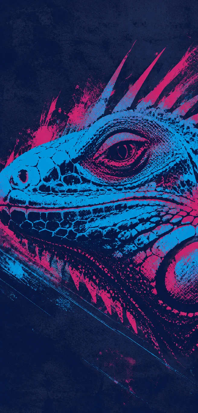 Iguana láser