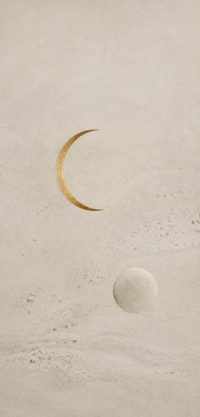 Media luna de lino