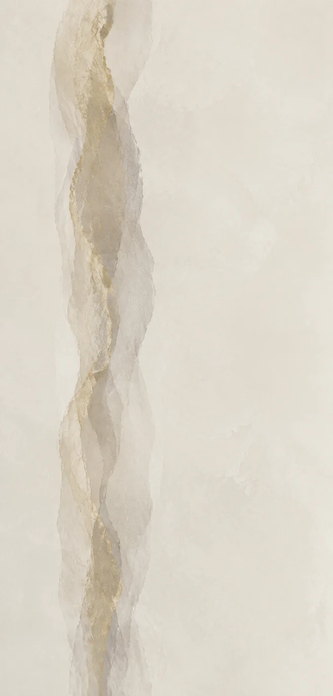 Contorno de vidrio opalino
