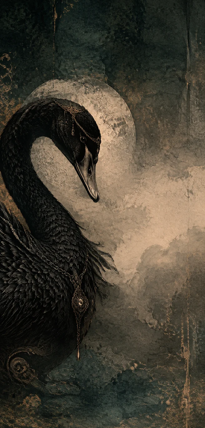 Cisne de luto