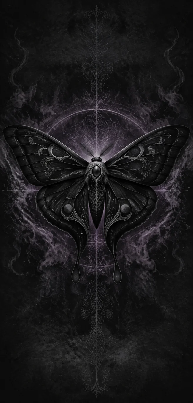 Polilla de obsidiana