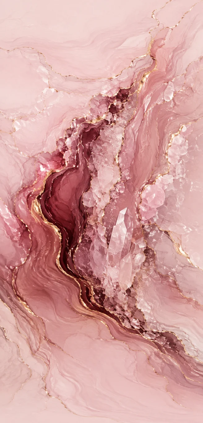 Fluido de cuarzo rosa