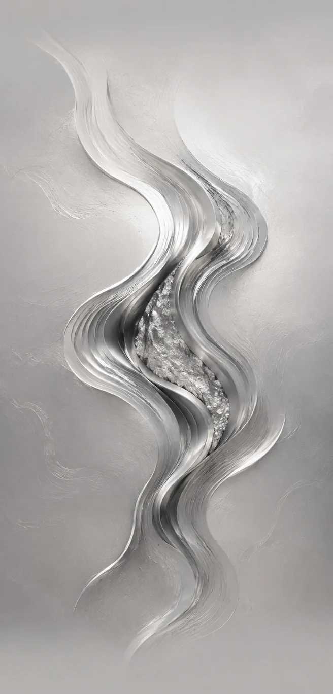Contorno plateado