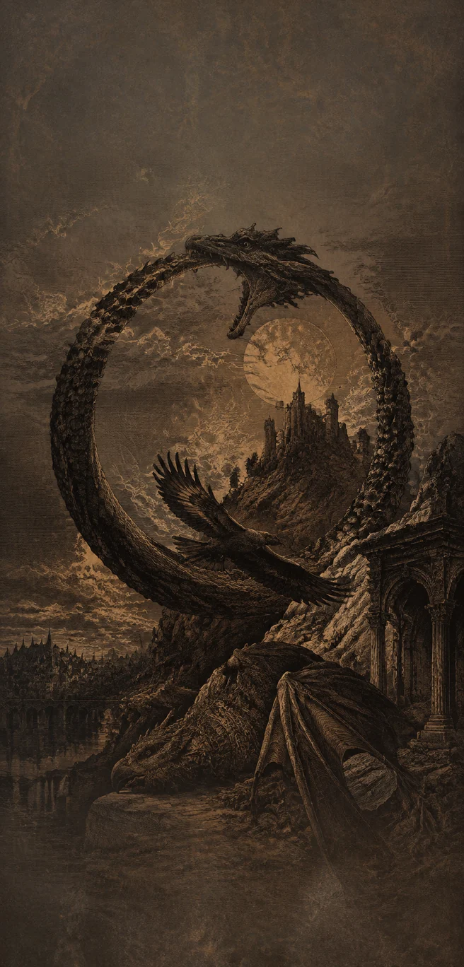 Uróboros del crepúsculo