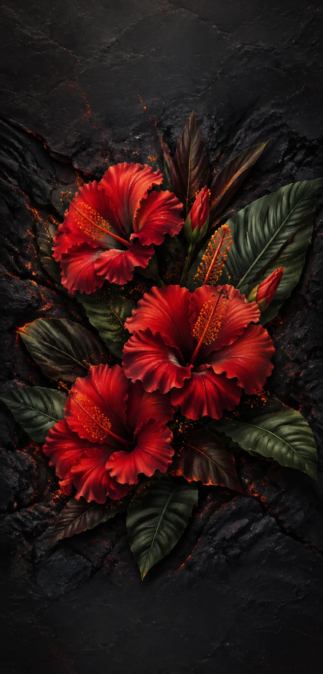 火山花卉
